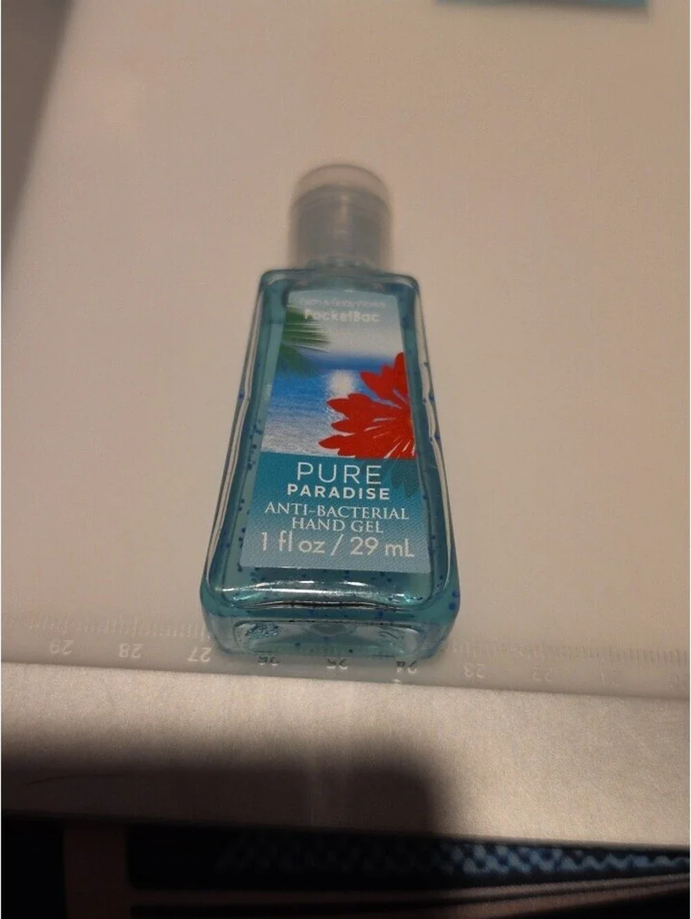 Bath & Bodyworks PURE PARADISE Pocketbac Antibacterial Hand Sanitizer Gel 1 Oz